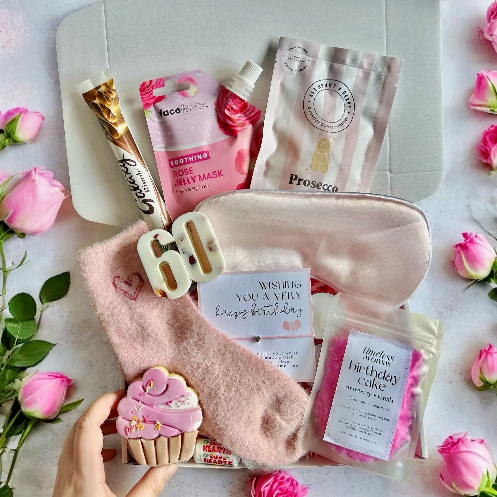 Elegant 60th birthday gift set 